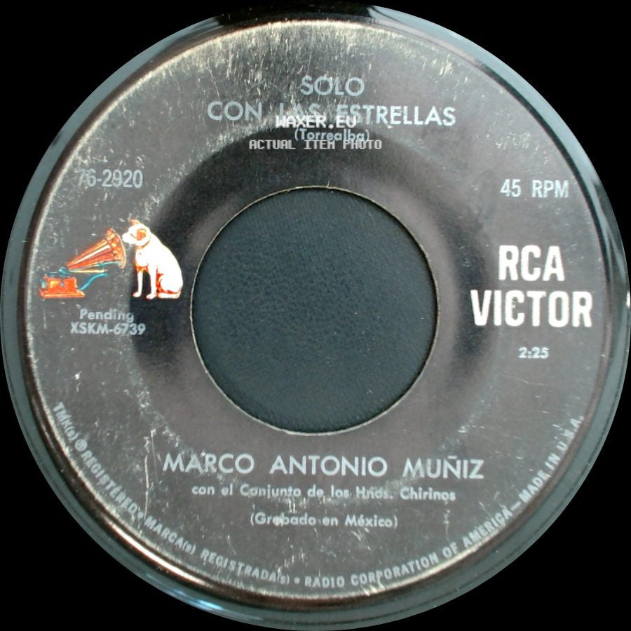Marco Antonio Muñiz - Desilusión / Solo Con Las Estrellas side B