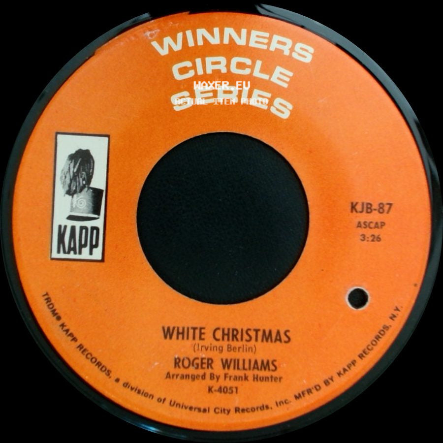 Roger Williams - White Christmas / Winter Wonderland side A