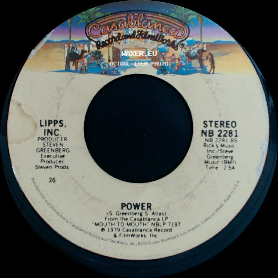 Lipps, Inc. - Power / Rock It side A