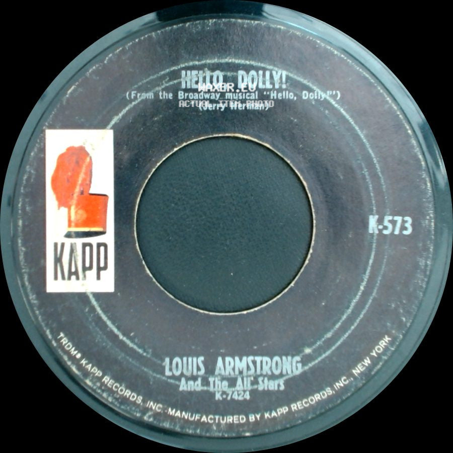 Louis Armstrong And The All Stars - A Lot Of Livin' To Do / Hello, Dolly! side B