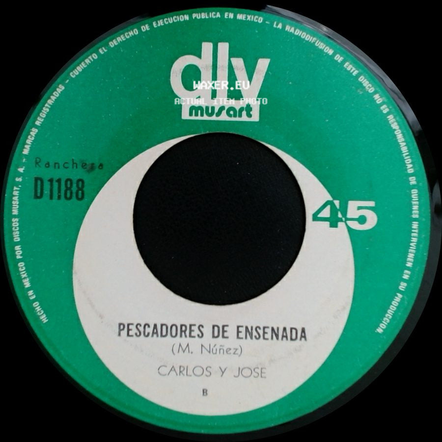Carlos Y Jose - Azucena / Pescadores De Ensenada side B
