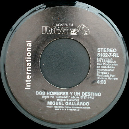 Miguel Gallardo - Decir Te Quiero / Dos Hombres Y Un Destino side B