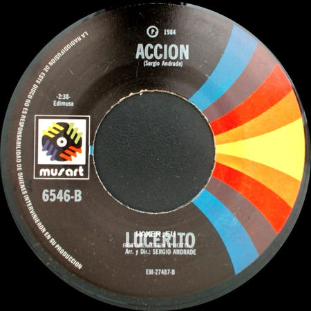 Lucerito - Contigo / Accion side B
