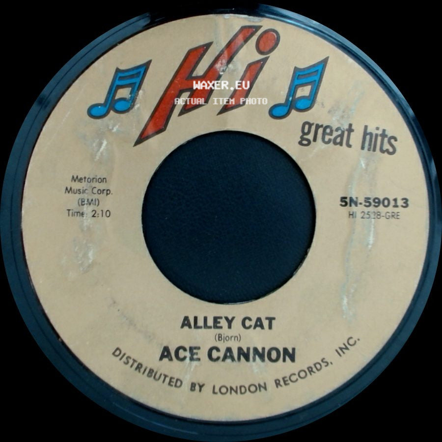 Ace Cannon - Alley Cat / San Antonio Rose side A
