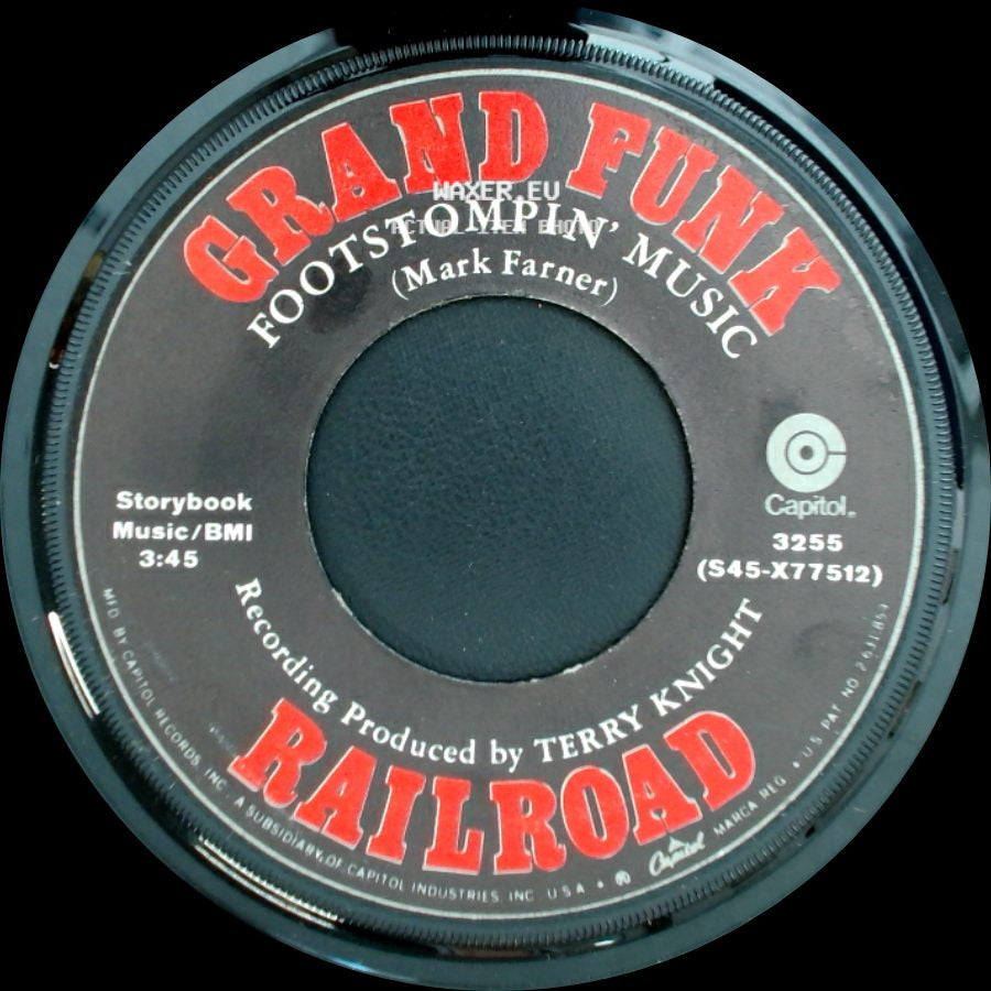 Grand Funk Railroad / Railroad - I Come Tumblin' / Grand Funk Footstompin' Music side B