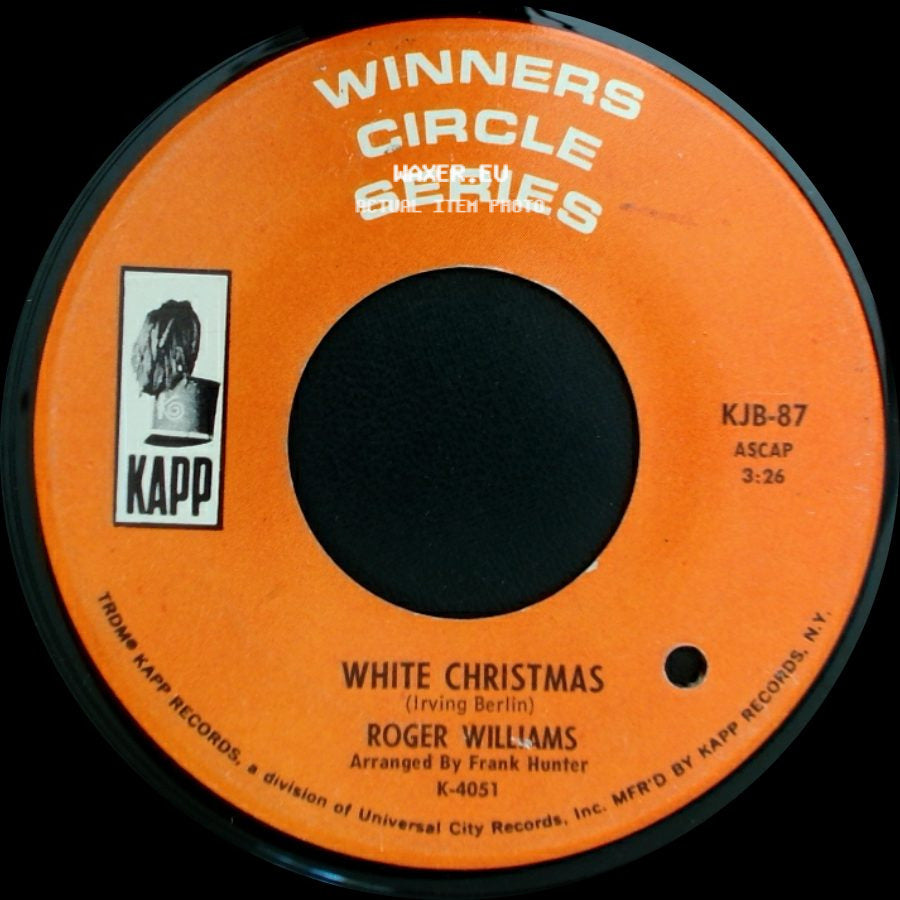 Roger Williams - White Christmas / Winter Wonderland side A