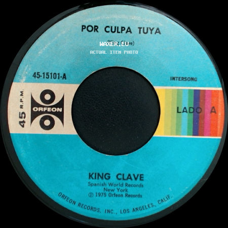 King Clave - Por Culpa Tuya / Si Necesitas Un Abrigo side A