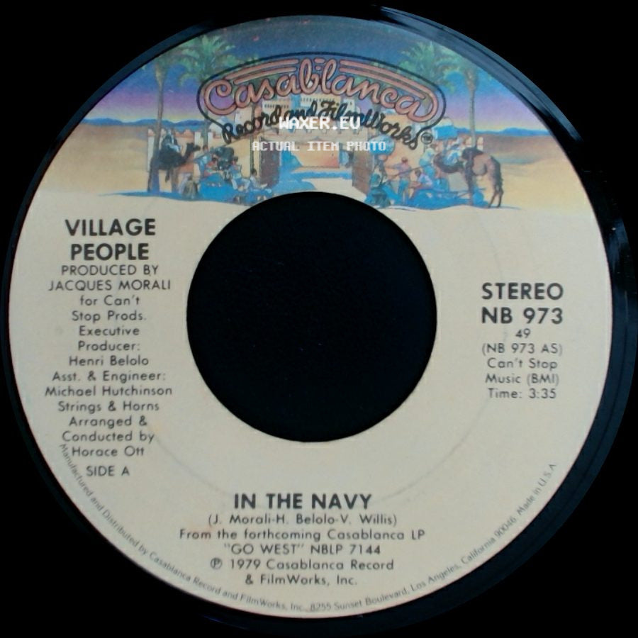 Village People - In The Navy / Manhattan Woman side A