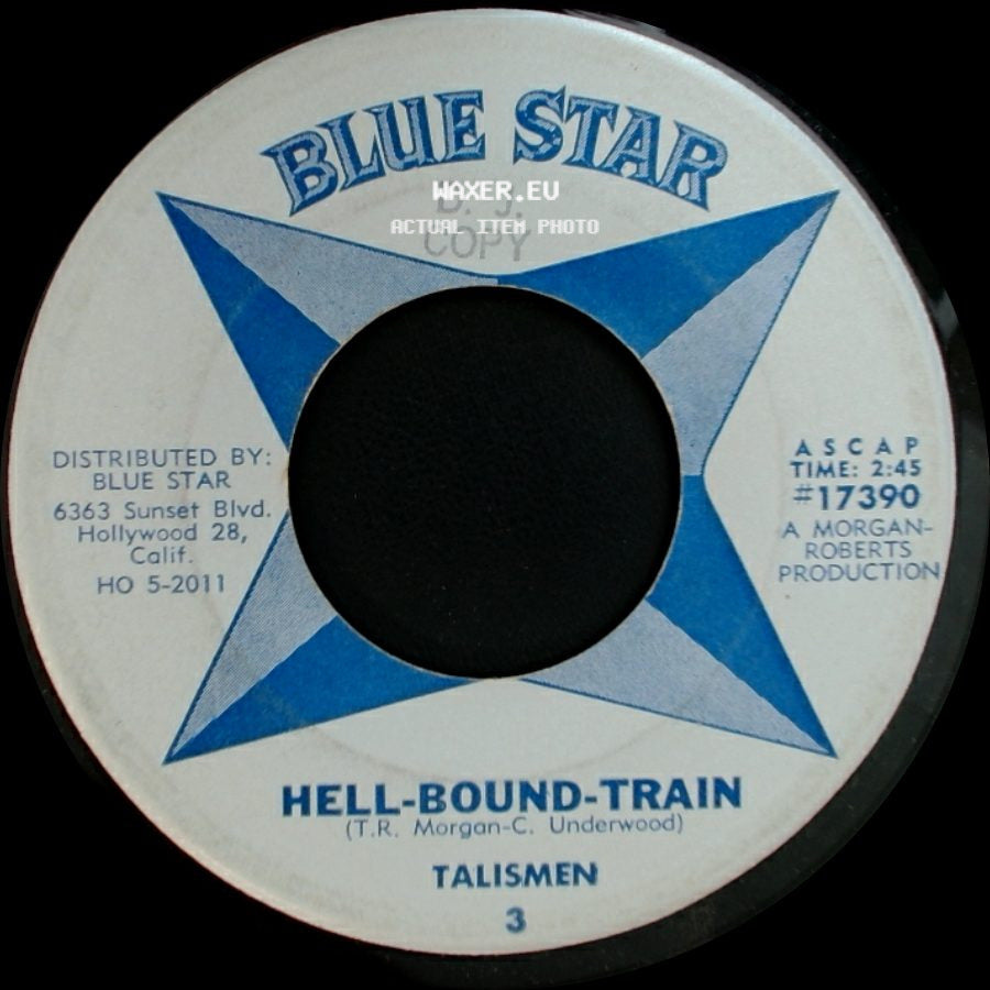 Talismen / Casey Jones - Hell-Bound-Train / Talismen side A