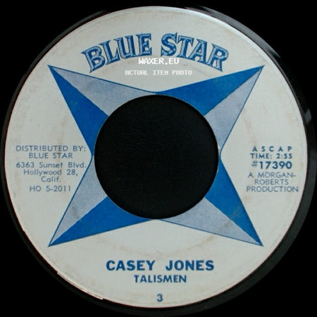 Talismen / Casey Jones - Hell-Bound-Train / Talismen side B