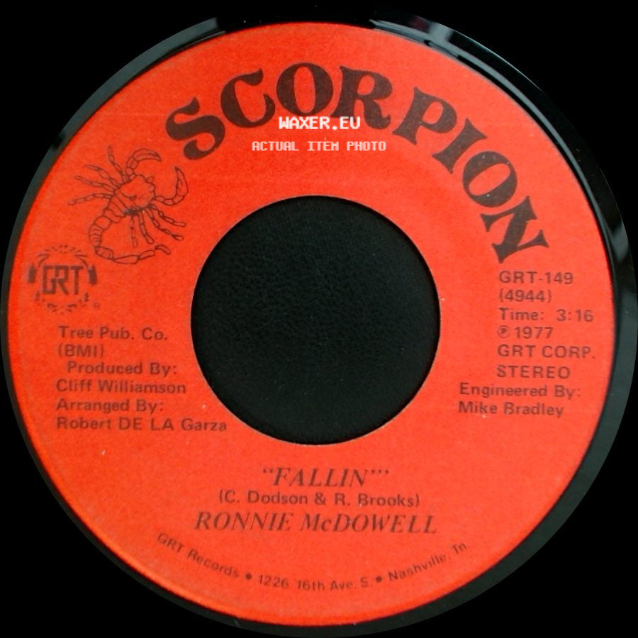 Ronnie Mcdowell - Fallin' / I Love You, I Love You, I Love You side A