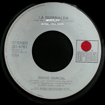 Rocio Durcal - Quedate Conmigo Esta Noche / La Guernalda side B