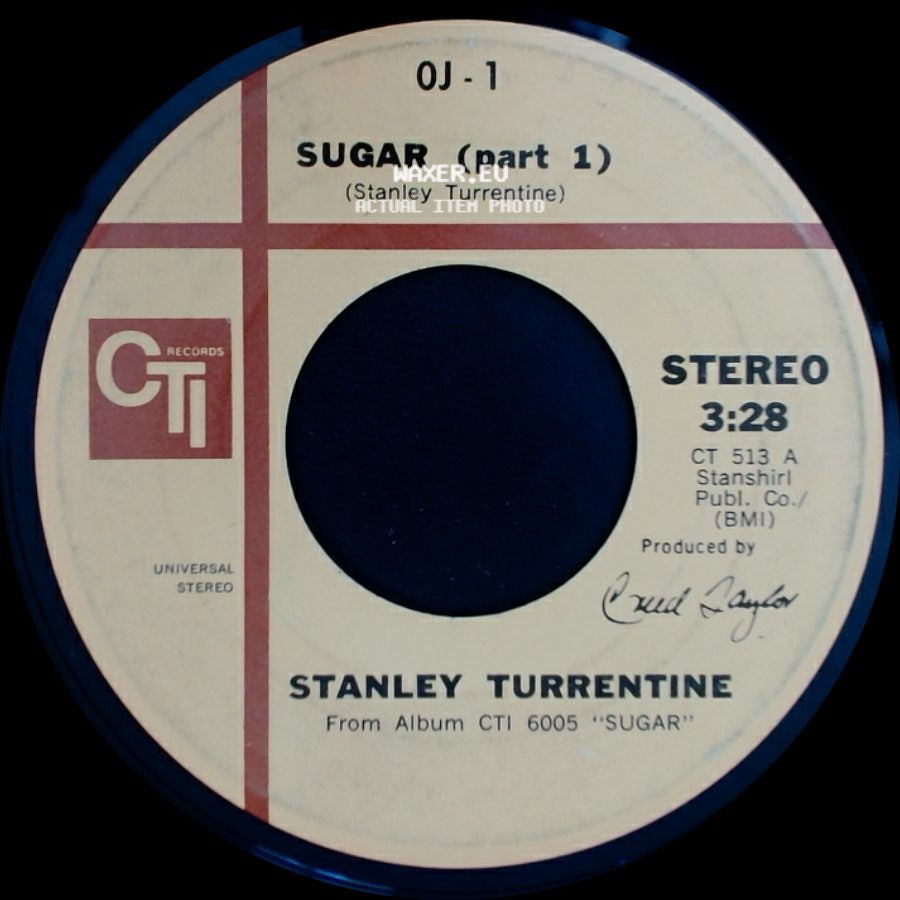 Stanley Turrentine - Sugar (Part 1) / Sugar (Part 2) side A