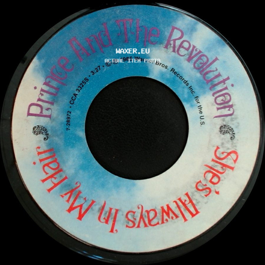 Prince And The Revolution / Prince & The Revolution - She's Always In My Hair / Unknown Title B side A