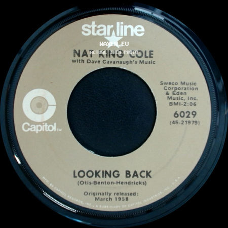 Nat King Cole / Nat King Cole With Dave Cavanaugh's Music - Send For Me / Looking Back side B