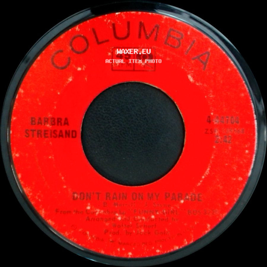 Barbra Streisand - My Man / Don't Rain On My Parade side B