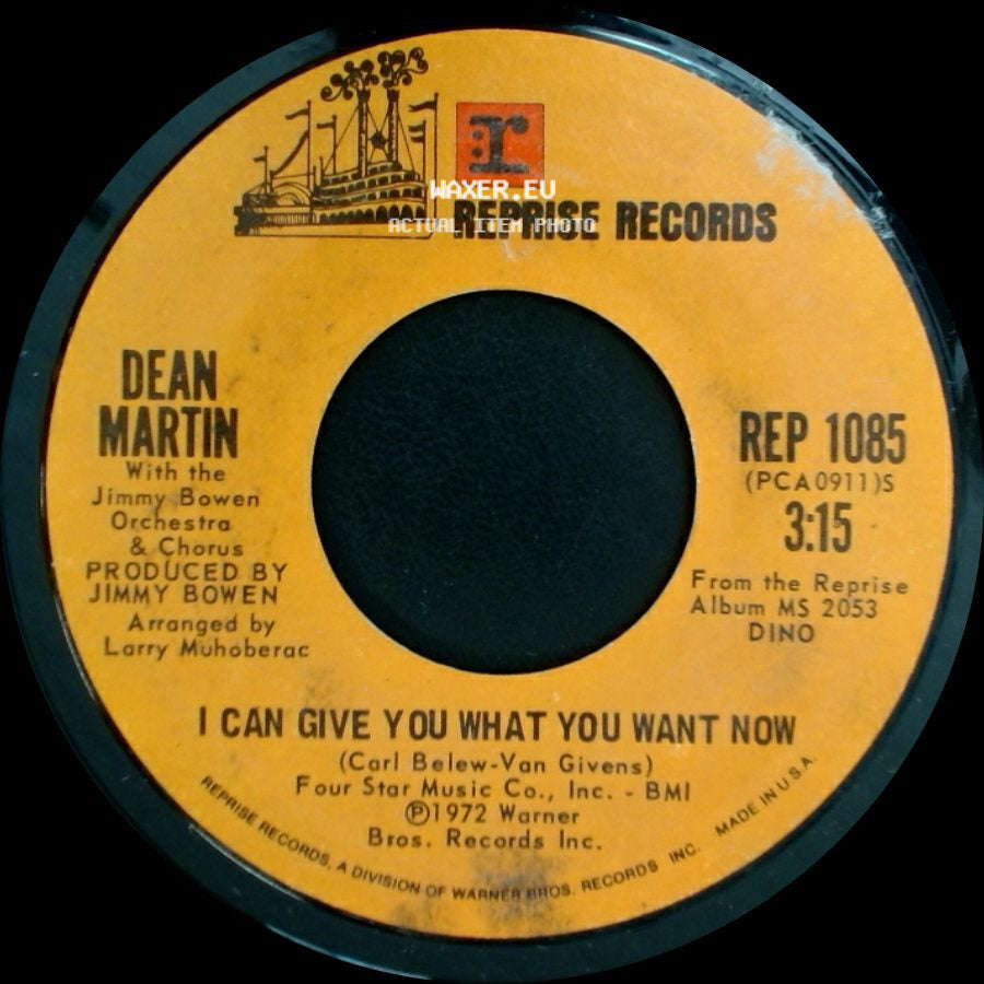 Dean Martin - I Can Give You What You Want Now / Guess Who side A