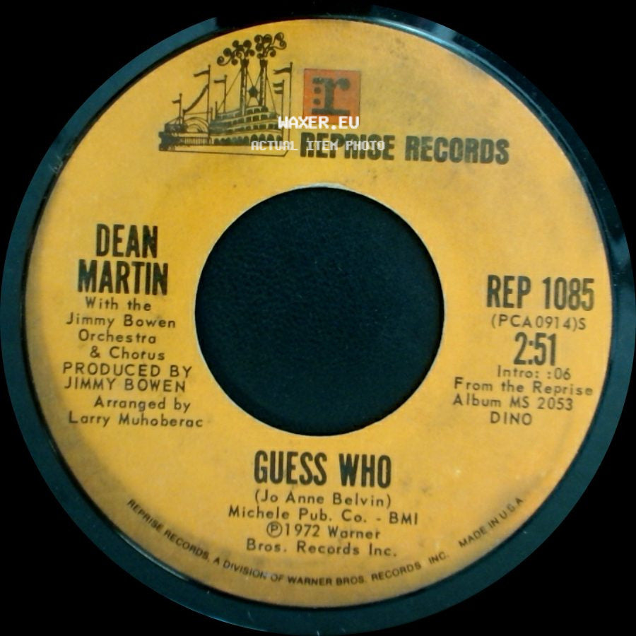 Dean Martin - Guess Who / I Can Give You What You Want Now side A