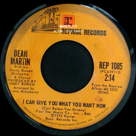 Dean Martin - Guess Who / I Can Give You What You Want Now side B