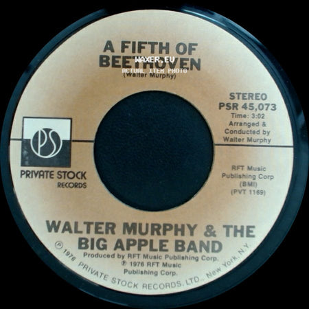 Walter Murphy & The Big Apple Band - California Strut / A Fifth Of Beethoven side B