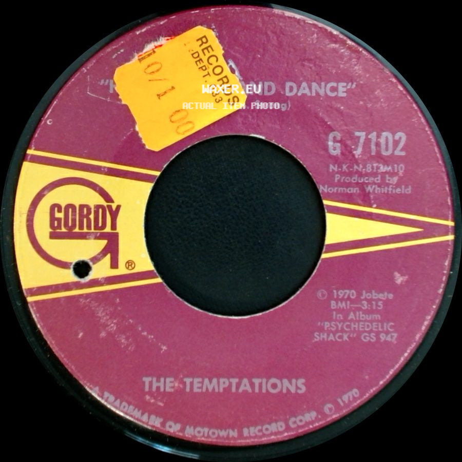 The Temptations - Ungena Za Ulimwengu (Unite The World) / "Psychedelic Shack" And Dance side B