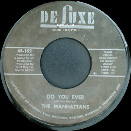 The Manhattans - Do You Ever / If My Heart Could Speak side A