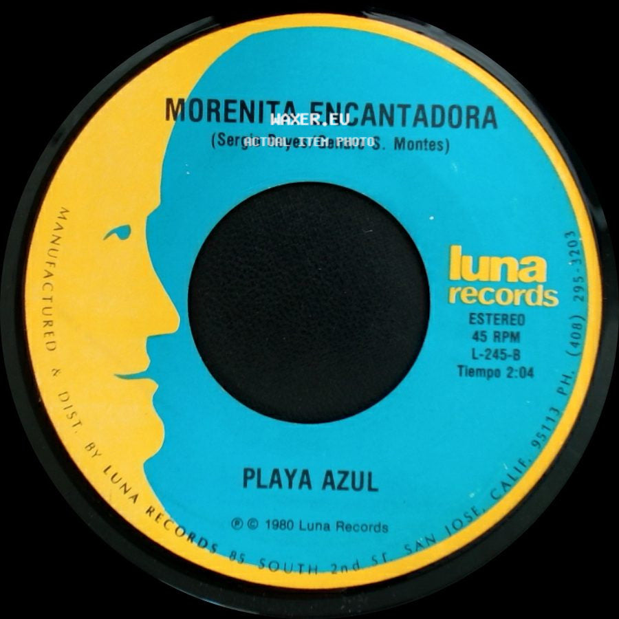 Playa Azul - Morenita Encantadora / Malas Mañas side A