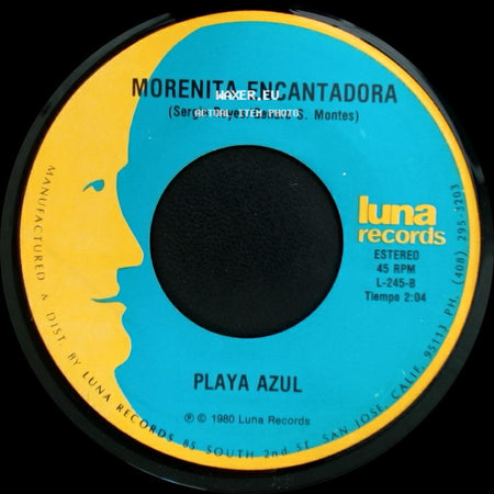 Playa Azul - Morenita Encantadora / Malas Mañas side A