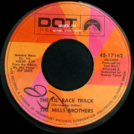 The Mills Brothers - The Ol Race Track / The Olrace Track side A