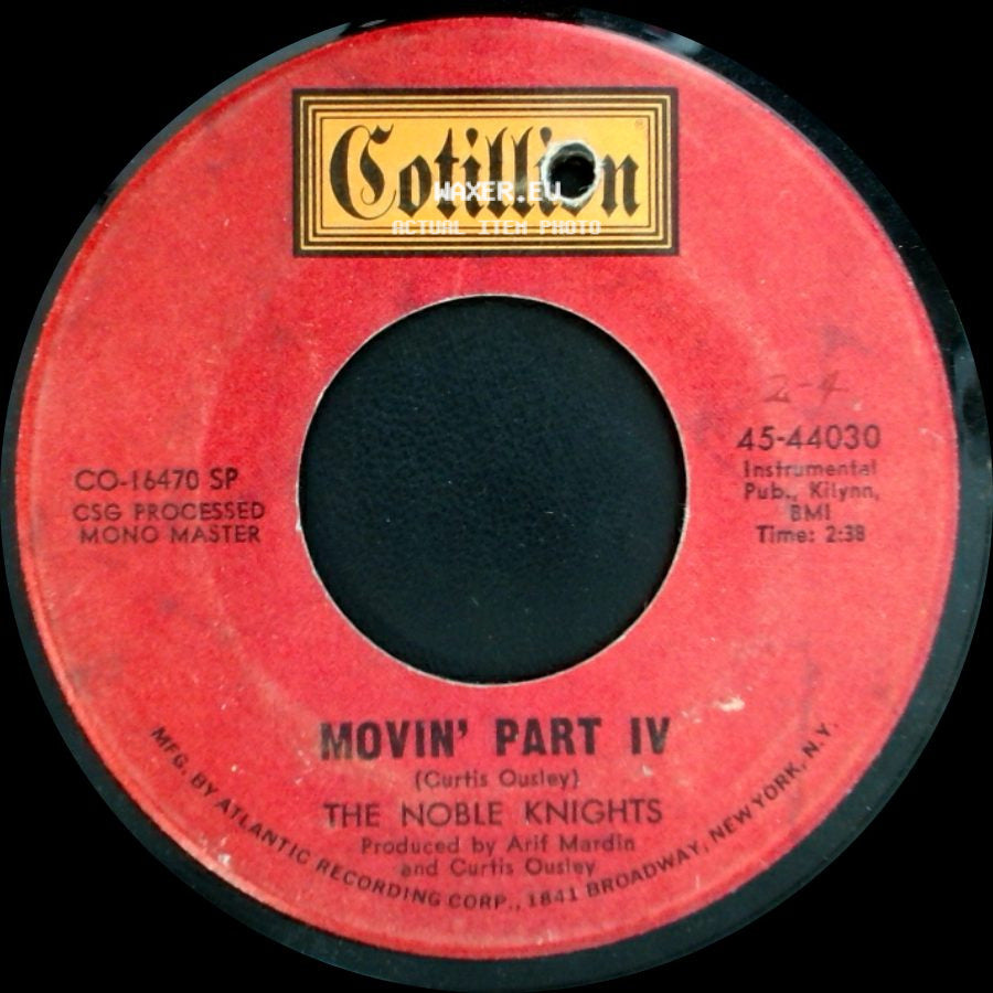 The Noble Knights - Movin' Part Iv / Sing A Simple Song side A