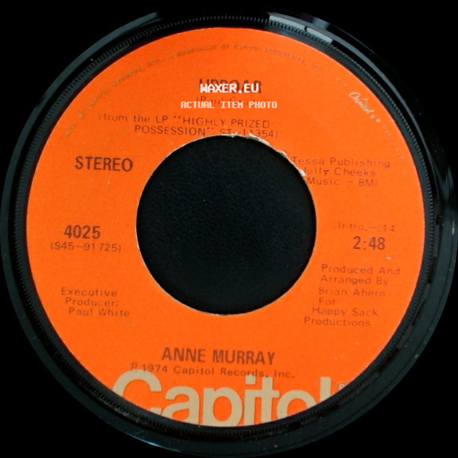 Anne Murray - Lift Your Hearts To The Sun / Uproar side B