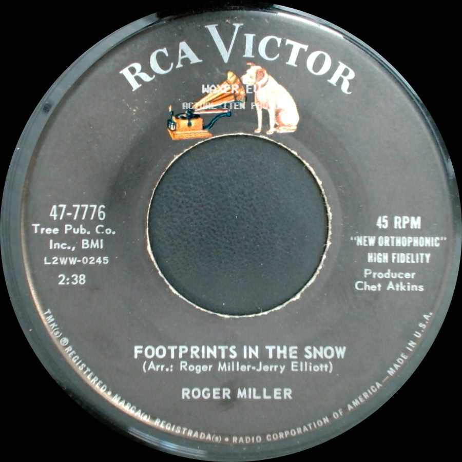 Roger Miller - Footprints In The Snow / You Don't Want My Love side A