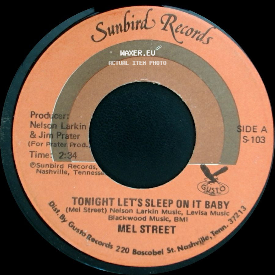 Mel Street - Tonight Let's Sleep On It Baby / Muddy Mississippi side A