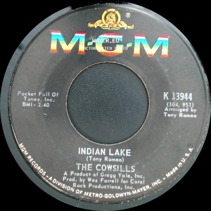 The Cowsills - Indian Lake / Newspaper Blanket side A