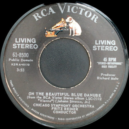 Chicago Symphony Orchestra - On The Beautiful Blue Danube / Emperor Waltz side A