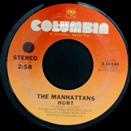 The Manhattans - Hurt / Nursery Rhymes side A