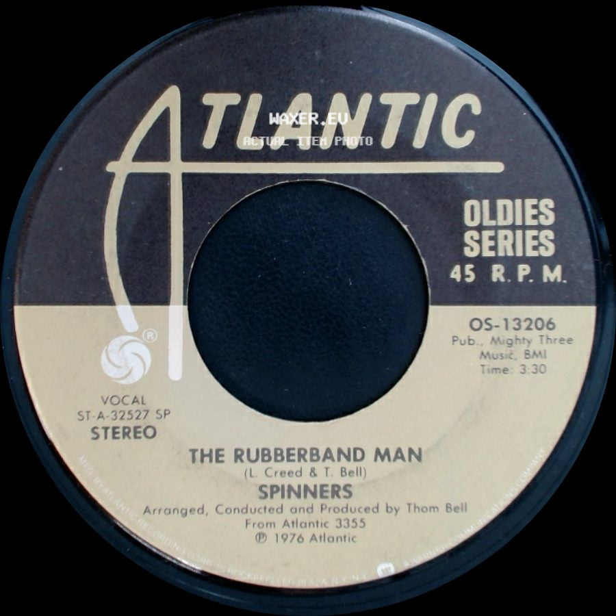 Spinners - The Rubberband Man / If You Wanna Do A Dance side A