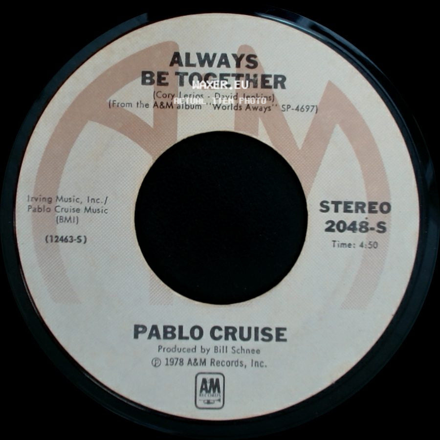 Pablo Cruise - Love Will Find A Way / Always Be Together side B