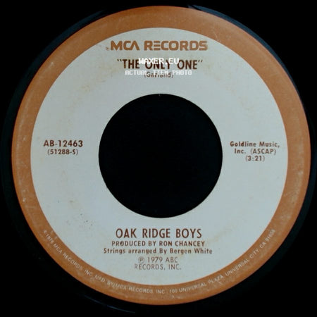 Oak Ridge Boys - Sail Away / The Only One side B
