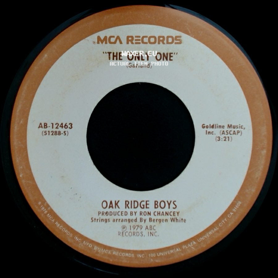 Oak Ridge Boys - Sail Away / The Only One side B