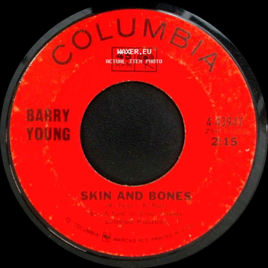Barry Young - Skin And Bones / My Future Just Passed side A