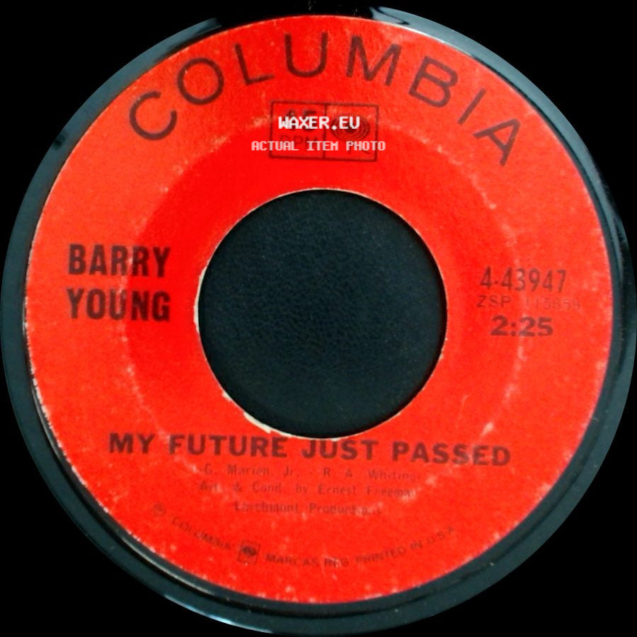 Barry Young - Skin And Bones / My Future Just Passed side B