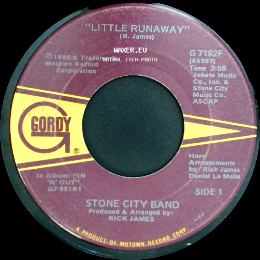 Stone City Band - Little Runaway / South American Sneeze side A