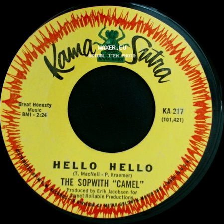 The Sopwith "Camel" - Hello Hello / Treadin' side A