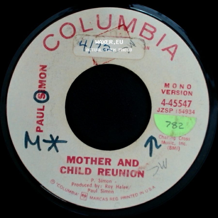 Paul Simon - Mother And Child Reunion / Mother And Child Reunion side A