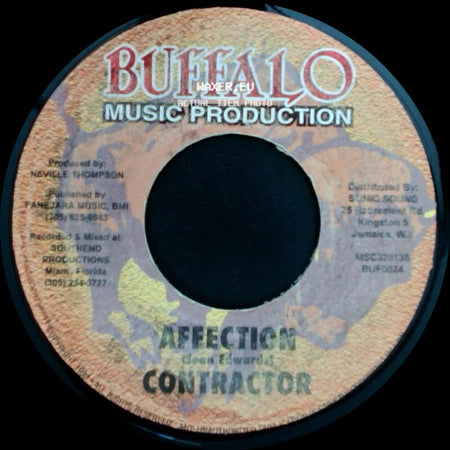 Contractor - Buffalo Mix / Affection side B