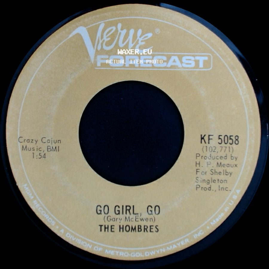 The Hombres - Go Girl, Go / Let It Out side A