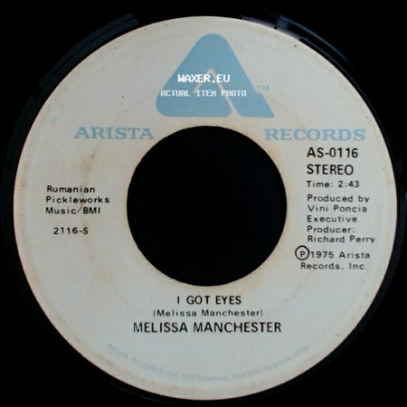 Melissa Manchester - I Got Eyes / Midnight Blue side A