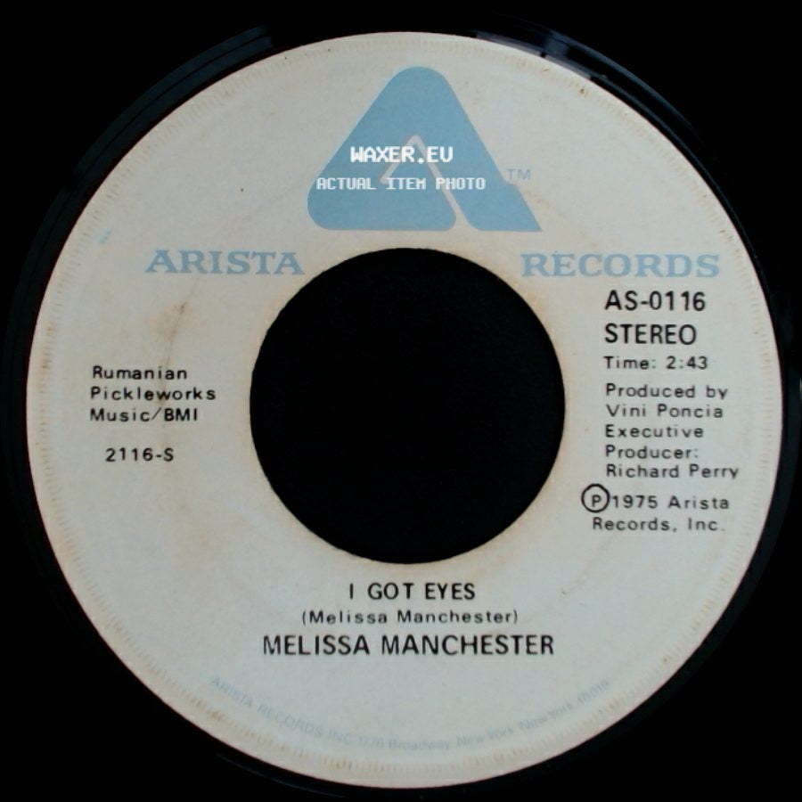 Melissa Manchester - I Got Eyes / Midnight Blue side A
