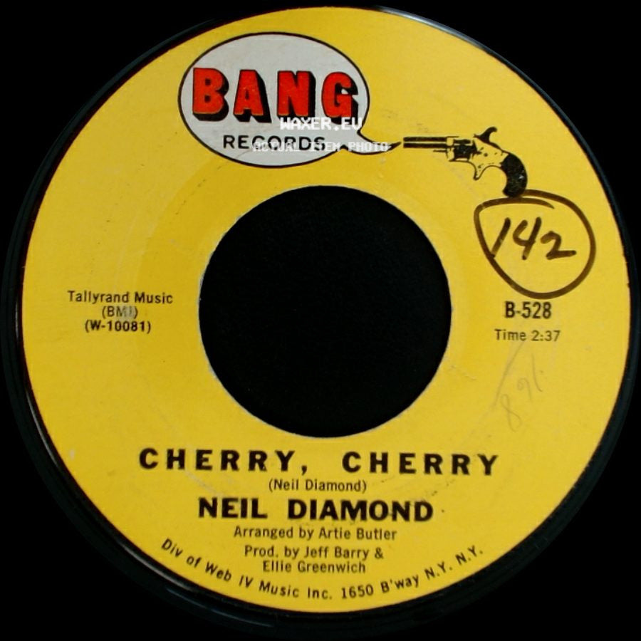 Neil Diamond - Cherry, Cherry / I'll Come Running side A